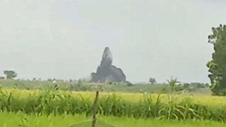 Oro-oro Kesongo di Blora Meletus Lagi, Ketinggian Capai 30 Meter