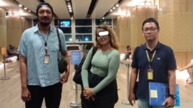 Ditangkap Tim Intelijen Imigrasi Ngurah Rai, Perempuan asal Ukraina Dideportasi