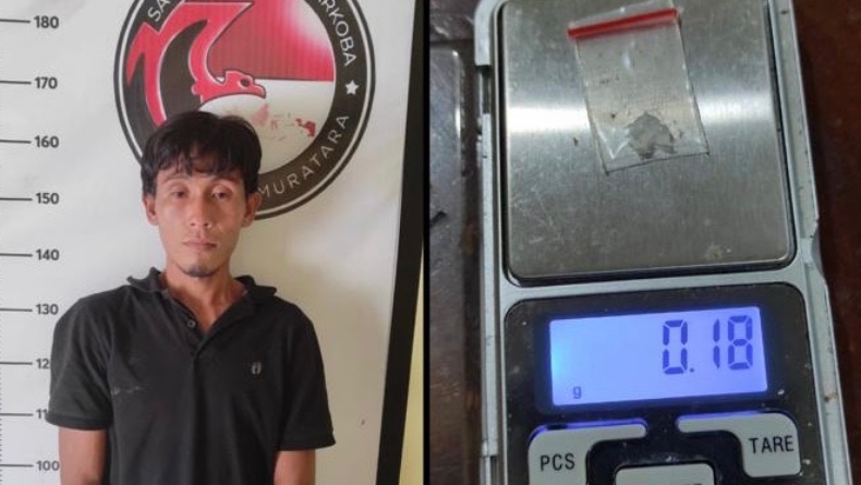 Jualan Sabu, Petani di Sumsel Ditangkap Polisi saat Tunggu Pembeli