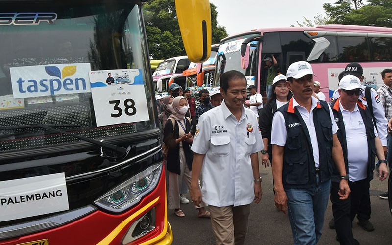 Mudik Bersama BUMN, Taspen Berangkatkan 3.000 Pemudik ke Kampung Halaman - Bagian 2