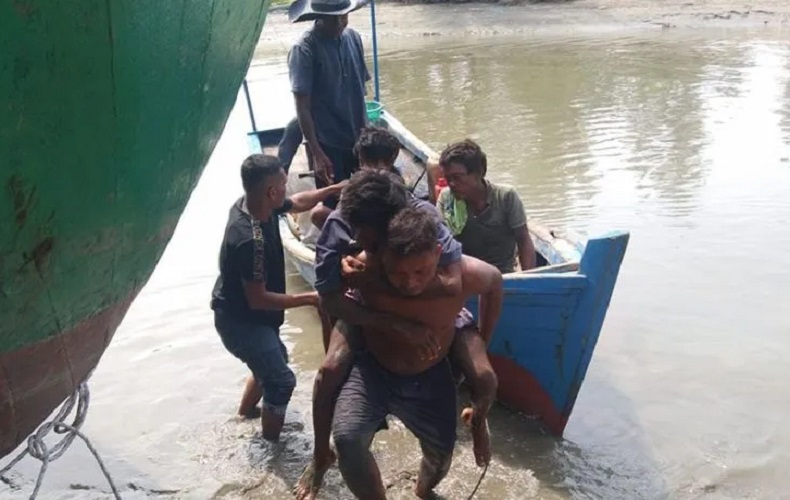 3 Warga Myanmar Terdampar di Aceh Timur, Kondisi Memprihatinkan
