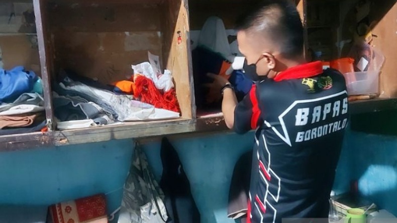 Tim Satopspatnal Geledah Lapas Gorontalo jelang Lebaran