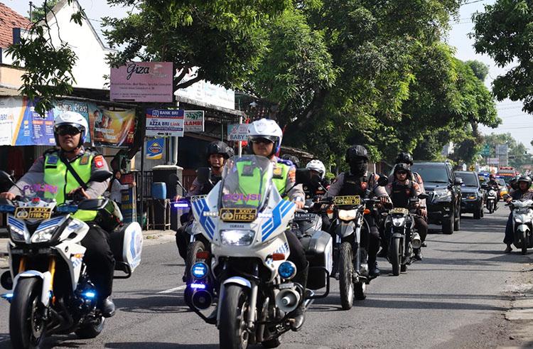 Polres Bantul Intensif Patroli Cegah Kejahatan Jalanan selama Lebaran