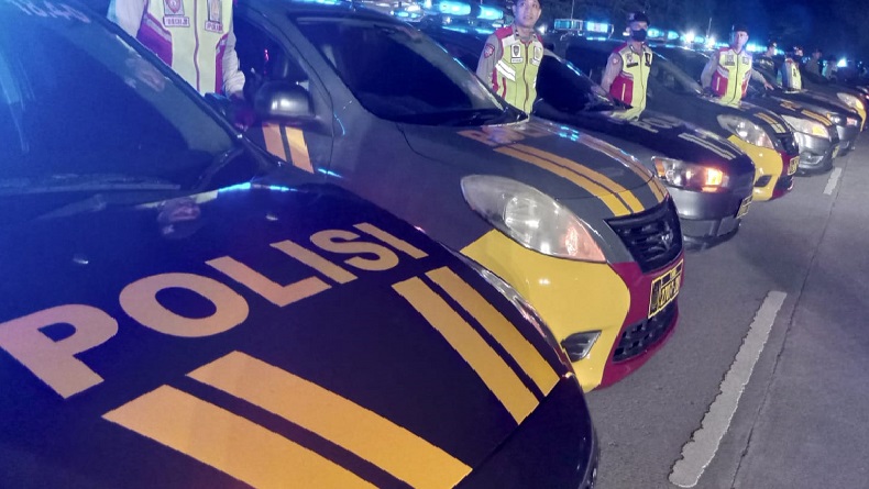 Jaga Bandung Aman dan Kondusif saat Ditinggal Mudik, Polisi Gelar Patroli Rutin