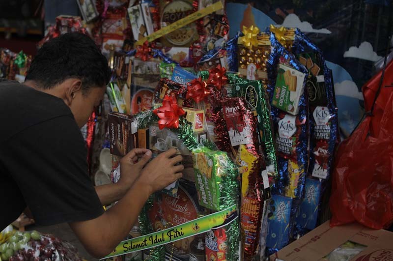 Pelarangan ASN Terima Bingkisan Lebaran Tak Pengaruhi Penjualan Parcel di Kawasan Barito Jaksel  - Bagian 5