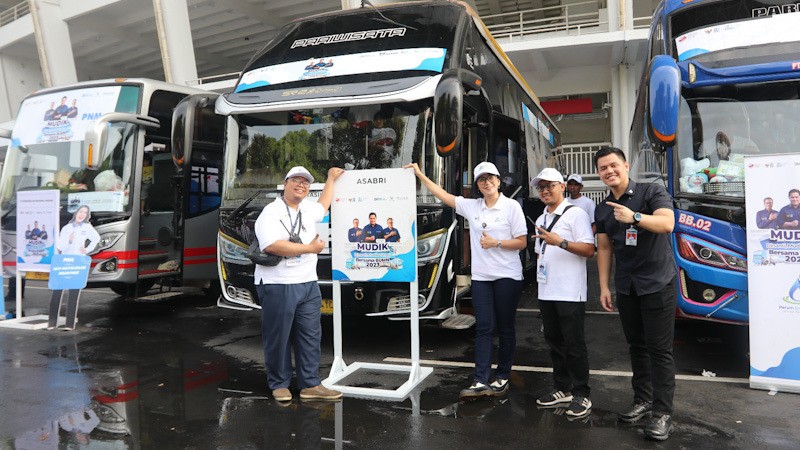Asabri Lepas Keberangkatan 200 Pemudik lewat Mudik Bersama BUMN 2023 - Bagian 2