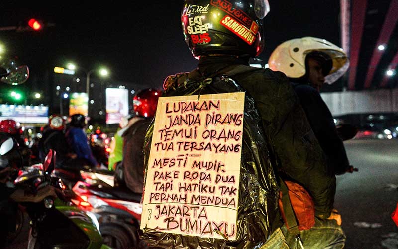 Kocak tapi Kasihan, Ini Tulisan Curahan Hati yang Menempel di Tas Pemudik  - Bagian 1