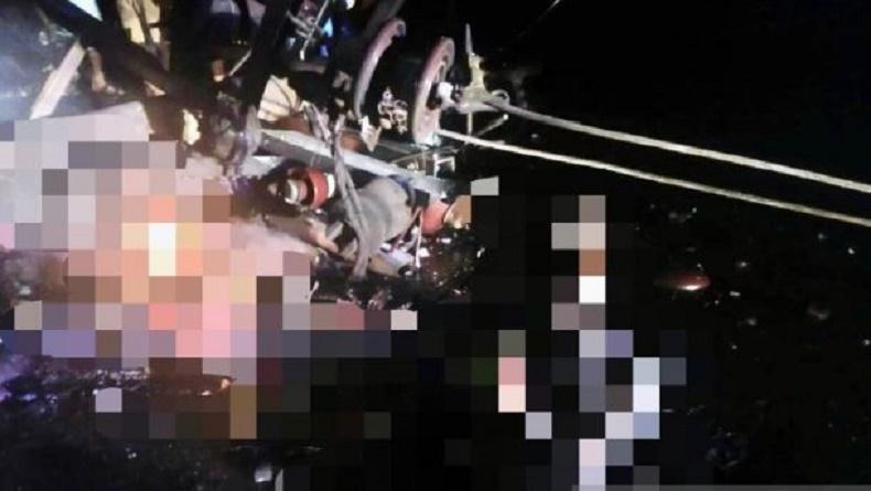 Tragis, 2 Warga Hangus Terbakar usai Tertimpa Tiang Listrik Tumbang di Aceh Selatan