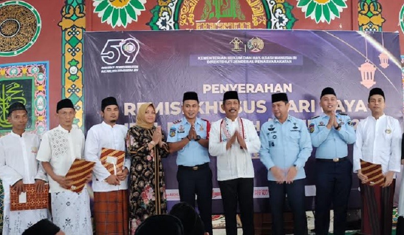 3.350 Warga Binaan di Sumbar Terima Remisi Idul Fitri, 12 Langsung Bebas