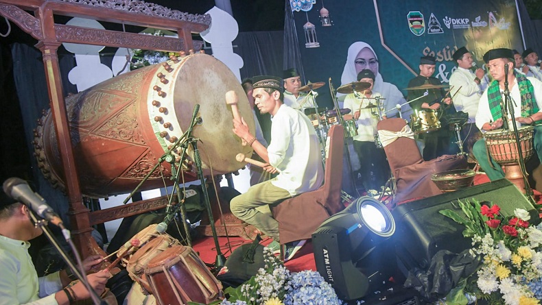 Festival Dulag Purwakarta, Takbir dan Suara Beduk Bergema di Malam Takbiran