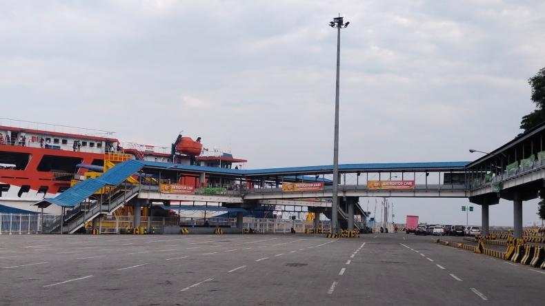 Situasi Terkini di Pelabuhan Merak, Sepi Pemudik di Hari Lebaran Kedua