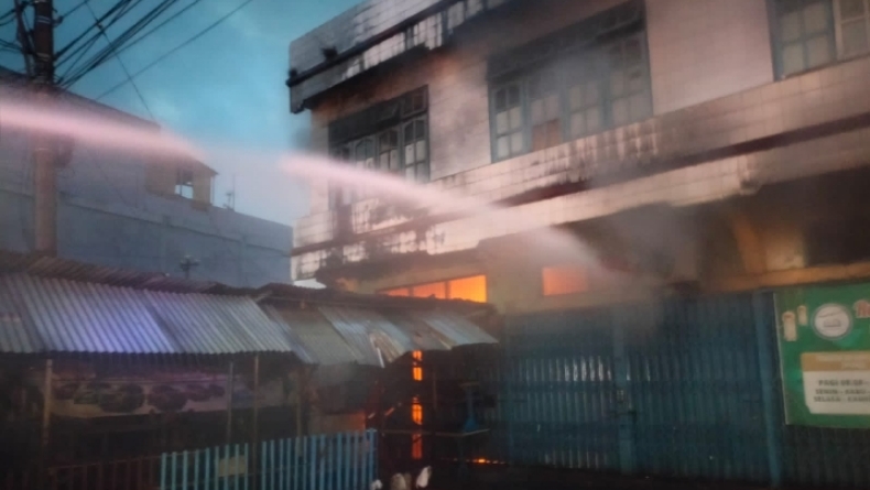 Kebakaran di Jambi, Pondok Tahfiz Alquran Ludes Dilalap Api saat Ditinggal Mudik