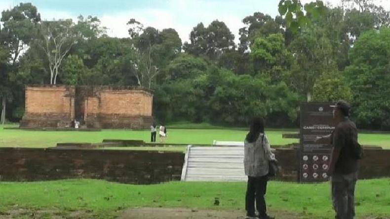 Liburan Lebaran, Wisata Candi Muarojambi Ramai Diserbu Pengunjung