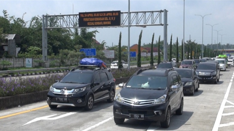 H+2 Lebaran, 80.000 Kendaraan Melintas di Exit Tol Madyopuro Malang