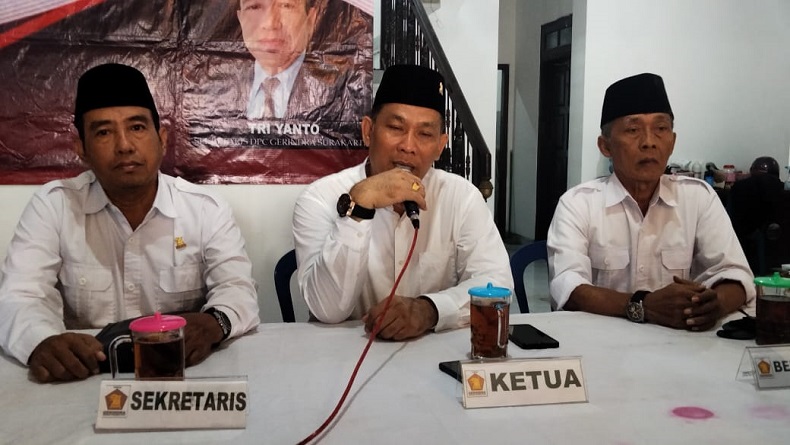 Muncul Isu Prabowo Jadi Cawapres, Ini Reaksi DPC Partai Gerindra Solo 