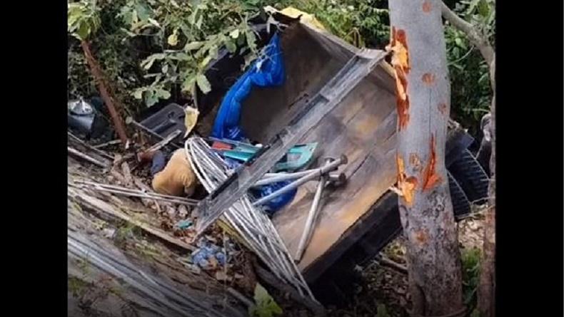 Kecelakaan Hari Ini di Aceh Besar, Truk Masuk Jurang Tewaskan 4 Orang 25 Luka-Luka