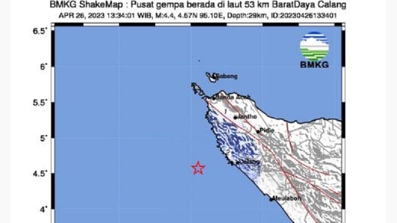 title Gempa Terkini Magnitudo 4,4 Guncang Calang Aceh Jaya Gempa Terkini Magnitudo 4,4 Guncang Calang Aceh Jaya