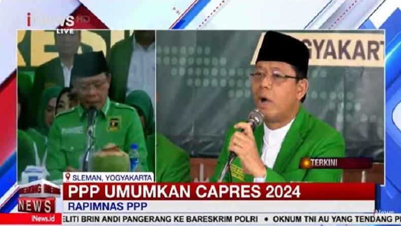 Breaking News, PPP Usung Ganjar Pranowo Capres 2024