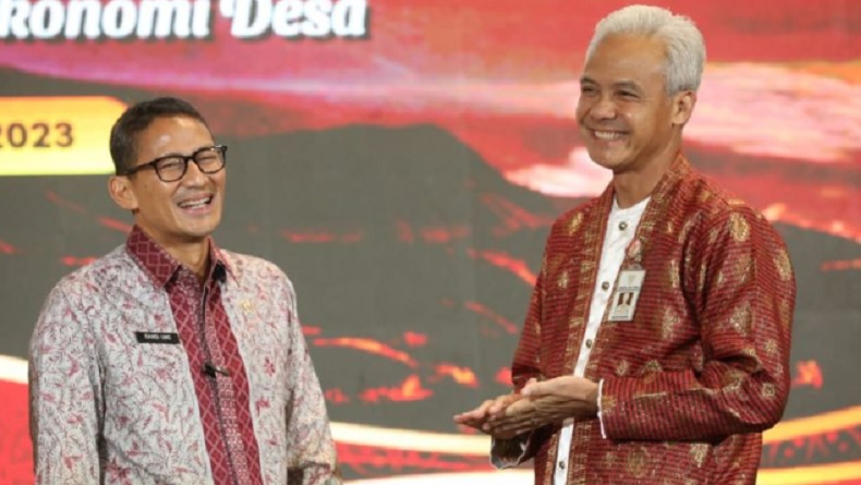 Hadir di Agenda yang Sama, Ganjar Pranowo-Sandiaga Uno Sepakat soal Isu Ini 