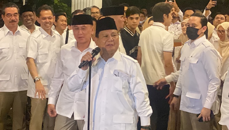 Prabowo Ungkap Kriteria Cawapresnya, Paling Utama Dedikasi kepada Rakyat