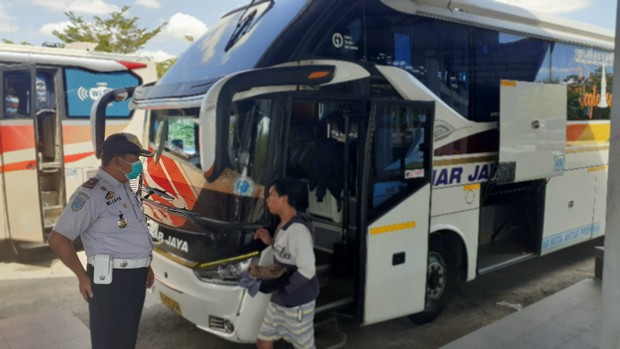 Puncak Arus Balik, 32 Bus Berangkat dari Terminal Semin Gunungkidul
