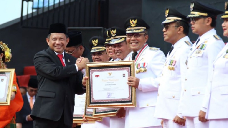 Daftar Kabupaten Kota Masuk 10 Besar Daerah Berprestasi, Termasuk Makassar