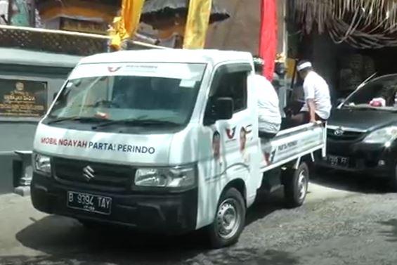 Partai Perindo Fasilitasi Mobil Ngayah Bantu Masyarakat Gelar Upacara Keagamaan