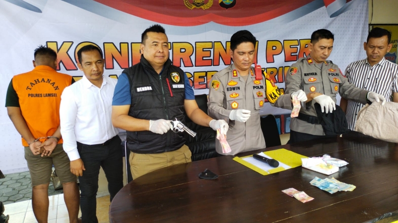 Merampok saat Malam Takbiran, Pecatan ASN di Lampung Ditangkap Polisi