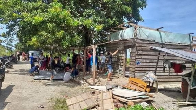 Heboh, 4 Keluarga di Kolaka Utara Diusir Pemilik Lahan gegara Beda Pilihan Calon Kades