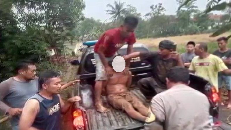 Pria ODGJ di Leuwimunding Majalengka Ngamuk, Bacok Tetangga hingga Luka-luka 