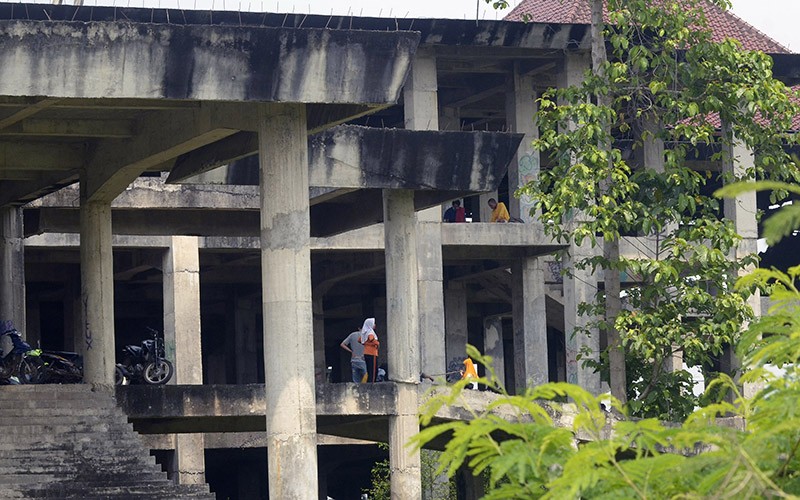 Penampakan Kantor Pemprov Lampung Makan APBD-APBN Rp1,2 T Kini Terbengkalai - Bagian 2