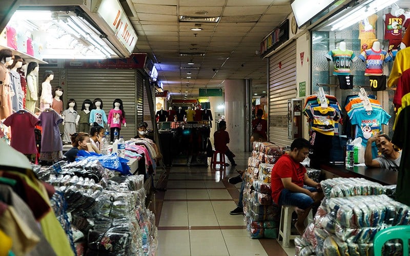 Foto Pasar Tanah Abang Masih Sepi usai Libur Lebaran - Bagian 3