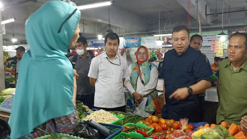Satgas Pangan Polda Jabar Sidak Pasar Pascalebaran, Dirreskrimsus: Harga Berangsur Turun
