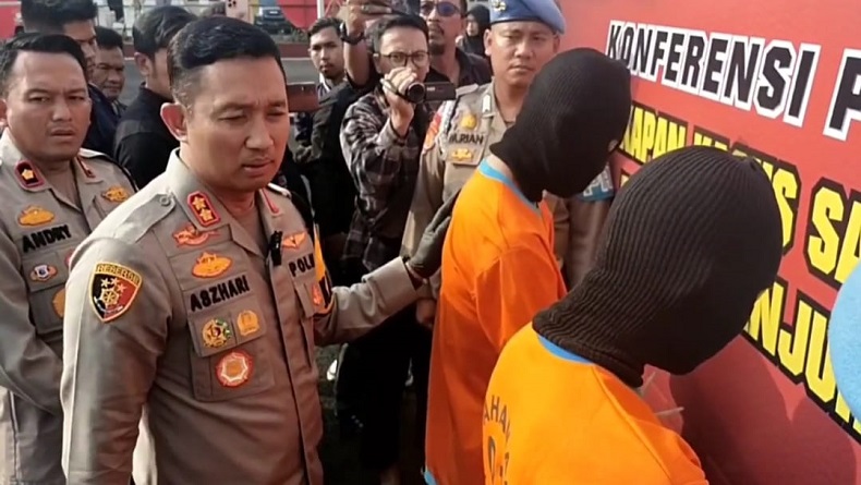 2 Pembacok Pria Paruh Baya hingga Tewas di Sukaluyu Cianjur Tertangkap