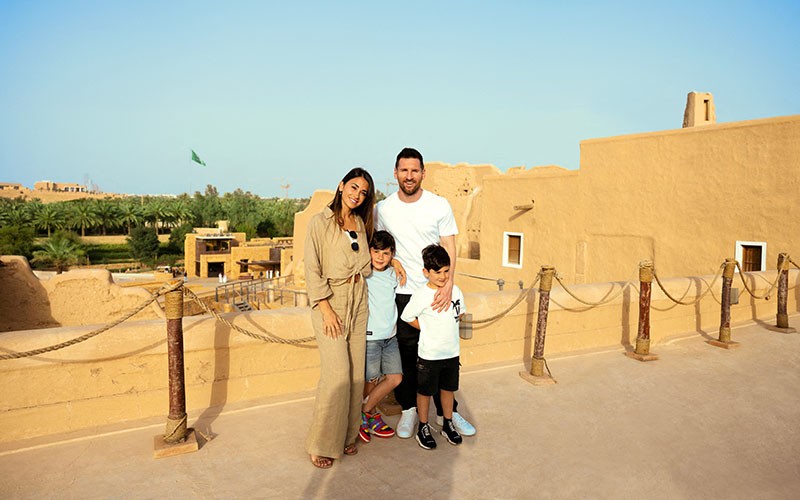 Foto-Foto Lionel Messi Liburan ke Arab Saudi Jadi Duta Pariwisata - Bagian 3