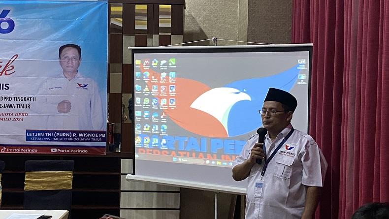 Bimtek Bacaleg Partai Perindo di Jatim Datangkan Konsultan Politik hingga Motivator