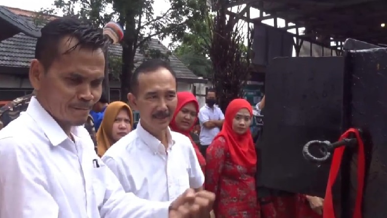 Kader Partai Perindo di Bandung Buat Inovasi Mesin Pemusnah Sampah Ramah Lingkungan