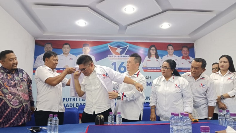 Pahala Sitorus Resmi Gabung Partai Perindo usai 24 Tahun di Golkar