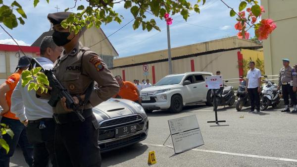 Rekonstruksi Kasus Penganiayaan oleh Anak AKBP Achiruddin ke Ken Admiral Digelar di Mapolda Sumut