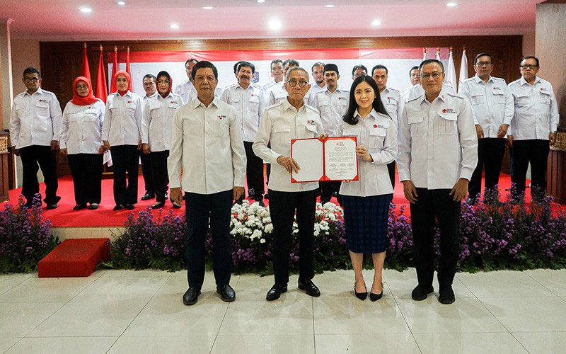 Jessica Tanoesoedibjo Dilantik sebagai Ketua Dewan Kehormatan PMI Jakpus 2023-2028 - Bagian 1