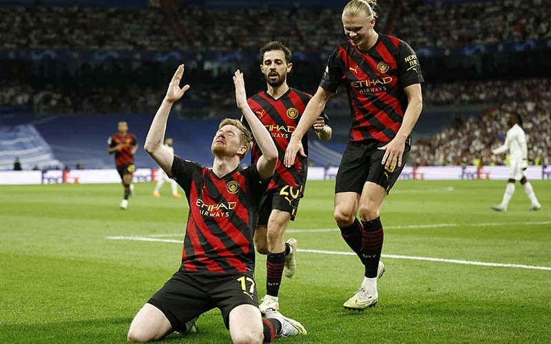 Gol Kevin De Bruyne Selamatkan Man City dari Kekalahan  - Bagian 2