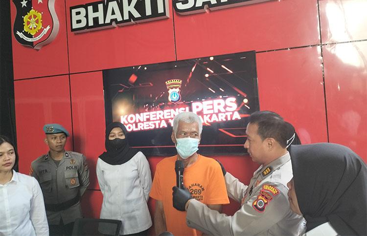 Hobi Pamerkan Alat Kelamin di Tempat Umum, Kakek di Jogja Ditangkap Polisi