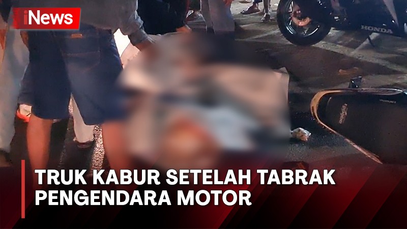 Gagal Nyalip, Pemotor Tewas Terlindas Truk Di Cileungsi