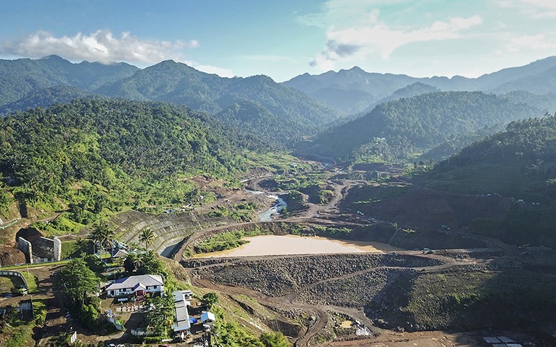 Progres Pembangunan Bendungan Meninting Lombok - Bagian 1