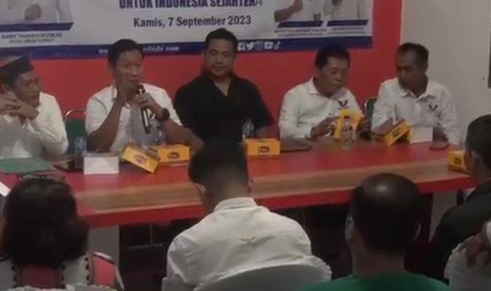 Konsolidasi di Tegal, Ketua DPW Perindo Jateng Minta Bacaleg Kerja Keras Raih Suara 