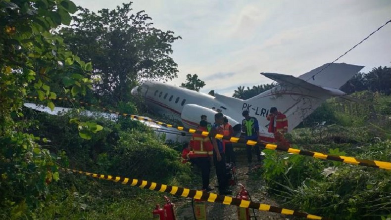 Nama-Nama Penumpang Pesawat Jet Tergelincir di Bandara Maleo, Ada Direktur Virtue Dragon