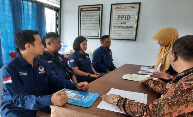 Antisipasi Penumpukan Pendaftaran Caleg, KPU Gunungkidul Tambah Tim 