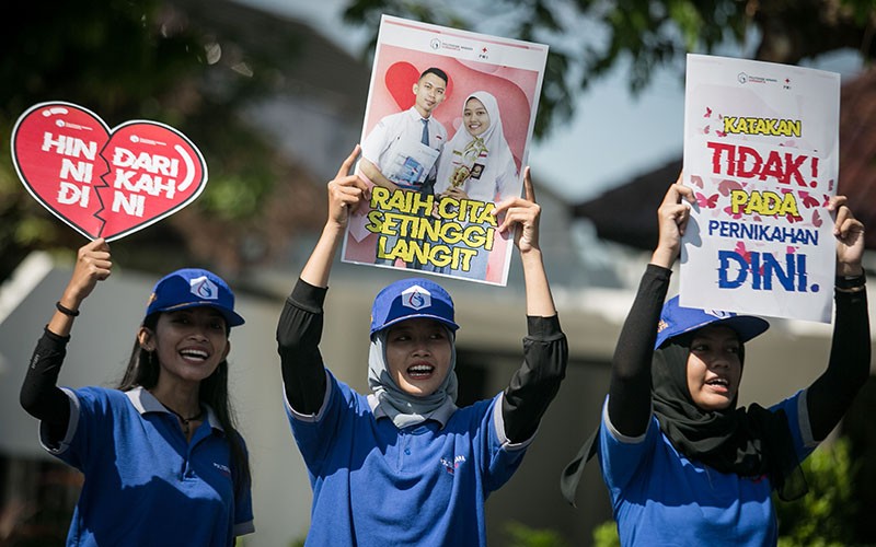 Aksi Simpatik Tolak Pernikahan Dini di Indonesia - Bagian 2