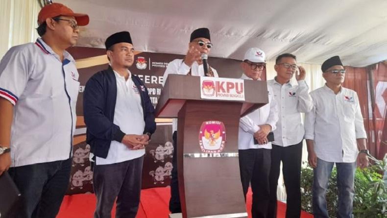 Partai Perindo Bengkulu Daftarkan Bacaleg ke KPU, Siap Menangkan Pemilu 2024
