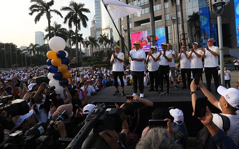 Menko Airlangga Hadiri Peringatan Sewindu Program Strategis Nasional - Bagian 1